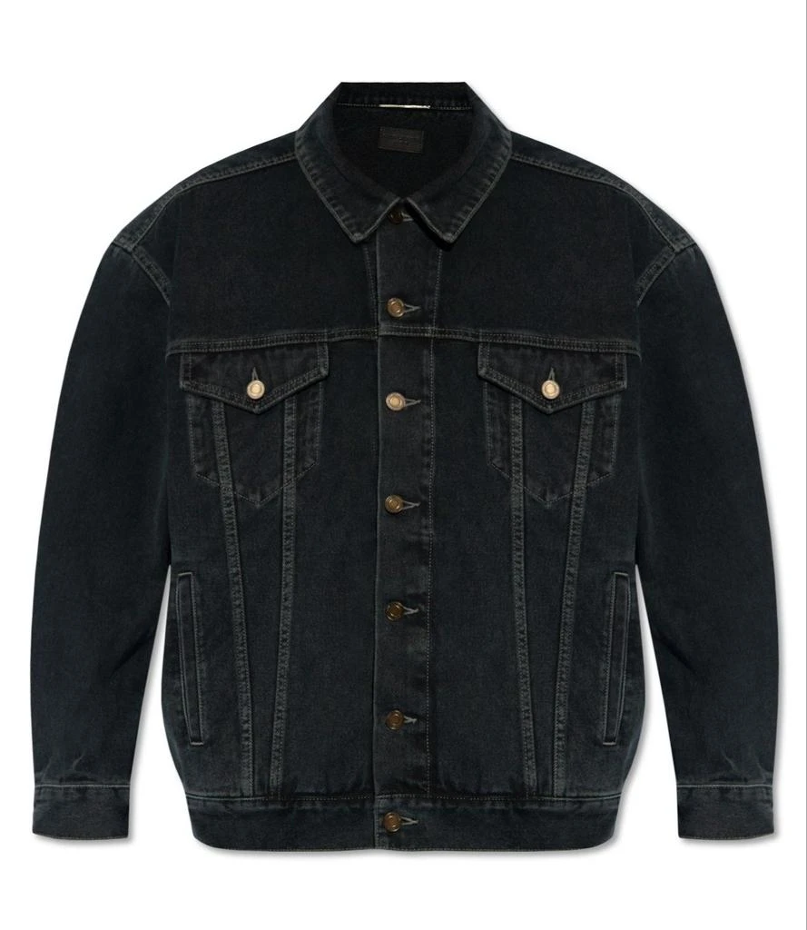 Saint Laurent Oversized Denim Jacket – On Sale Now with Up to 48