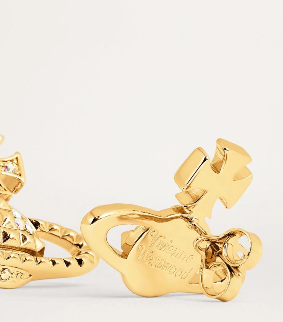 Vivienne Westwood Mayfair Bas Relief Stud Earrings 6