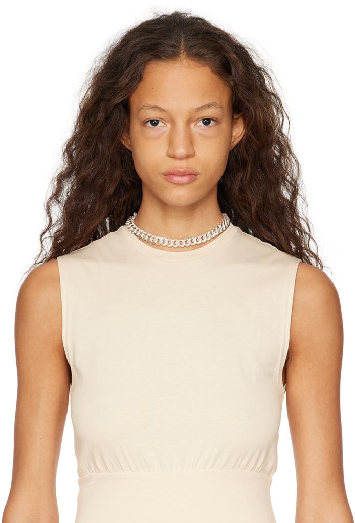 Pearls Before Swine Silver Spliced L Necklace