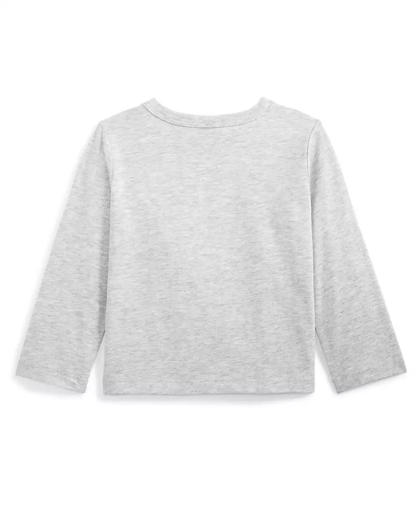 First Impressions Baby Boys Printed Long-Sleeve T-Shirt, Created for Macy's 2