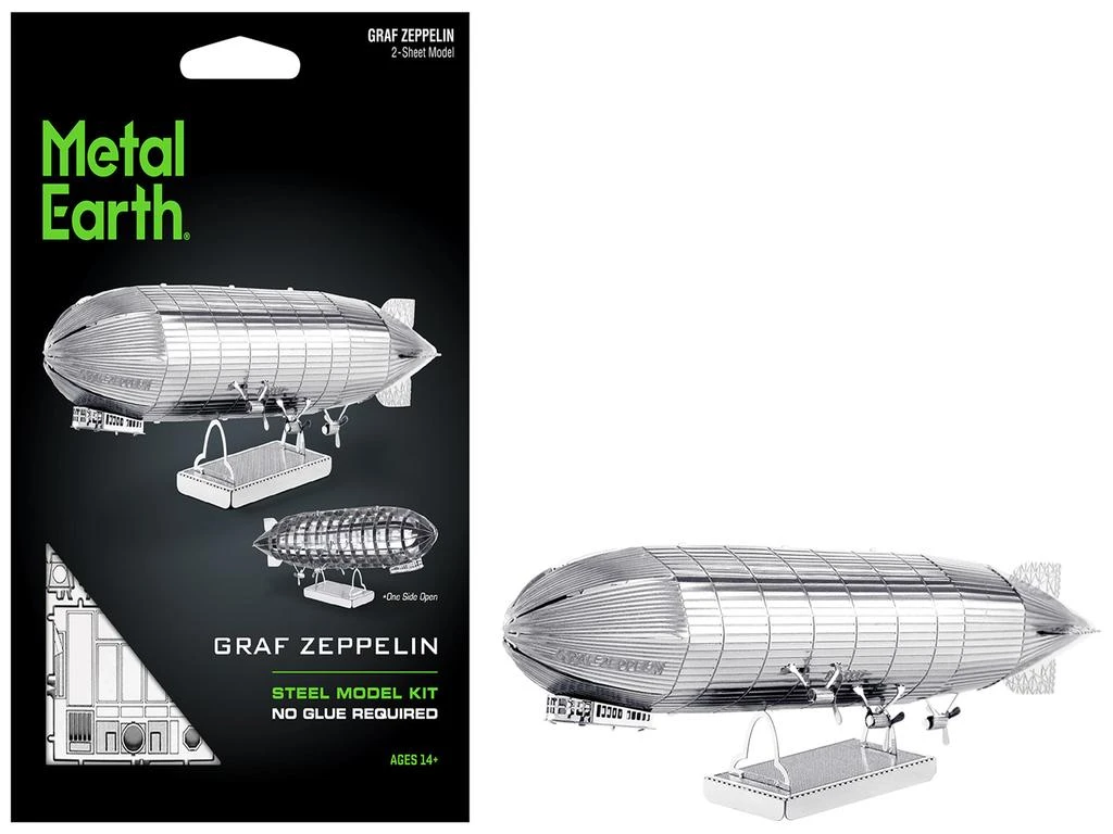 Metal Earth Model Kit Graf Zeppelin Airship (Moderate Difficulty) Steel Model 1