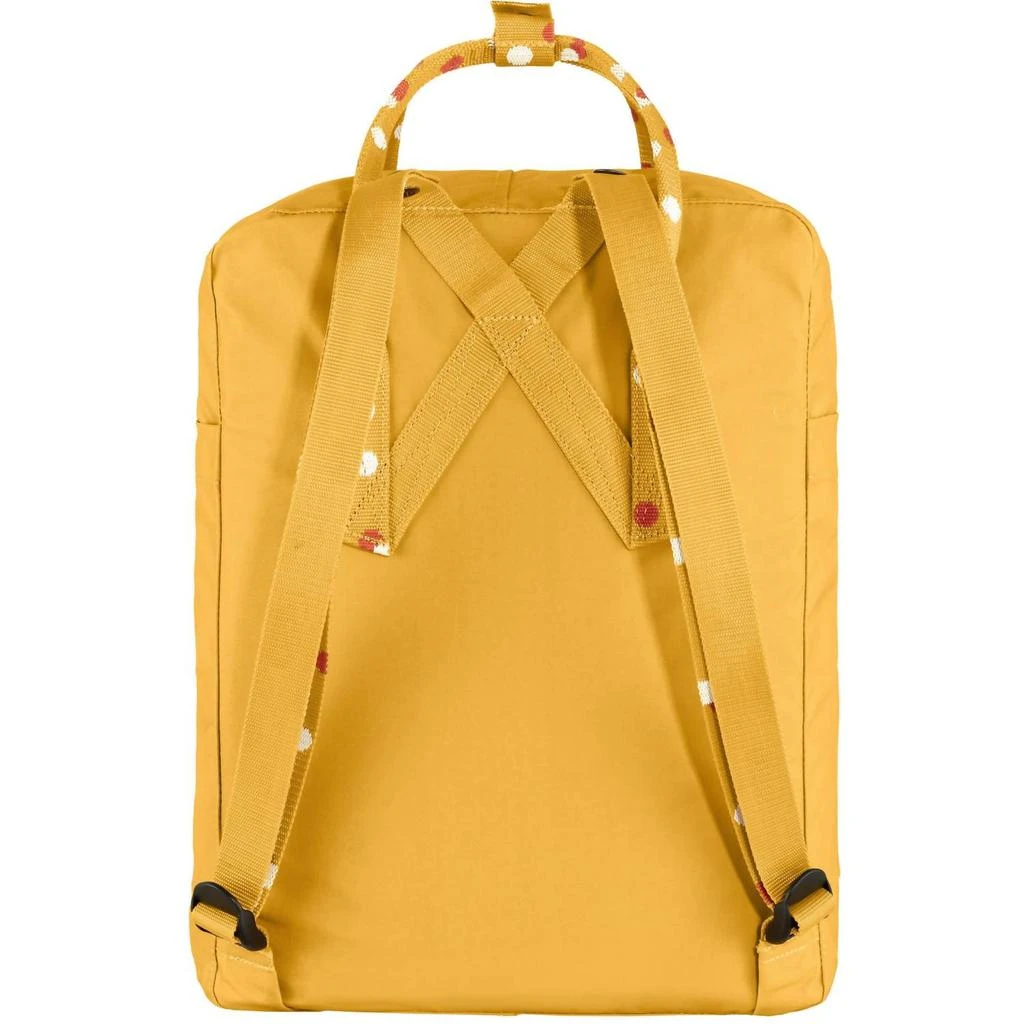 Fjallraven Unisex Kanken Backpack In Ochre-Confetti Pattern 2