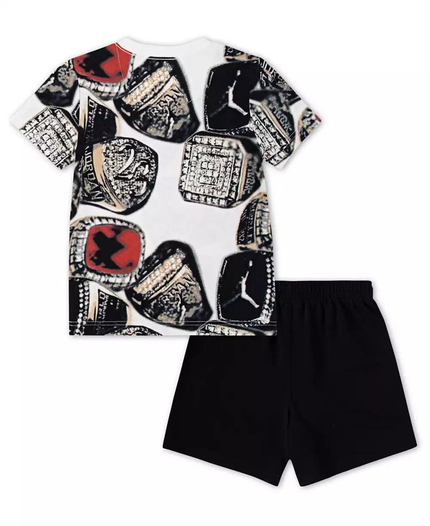 Jordan Toddler Boys 2-Piece MVP Ring Shorts and T-Shirt Set