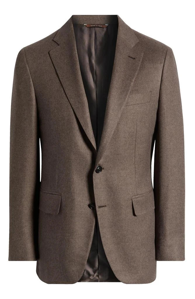 Canali Kei Trim Fit Textured Silk & Cashmere Sport Coat 6