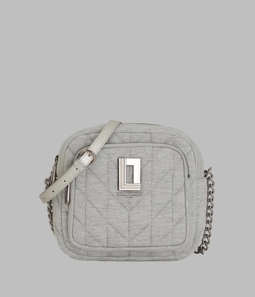 Karl Lagerfeld Paris LAFAYETTE JERSEY KNIT CAMERA CROSSBODY 1