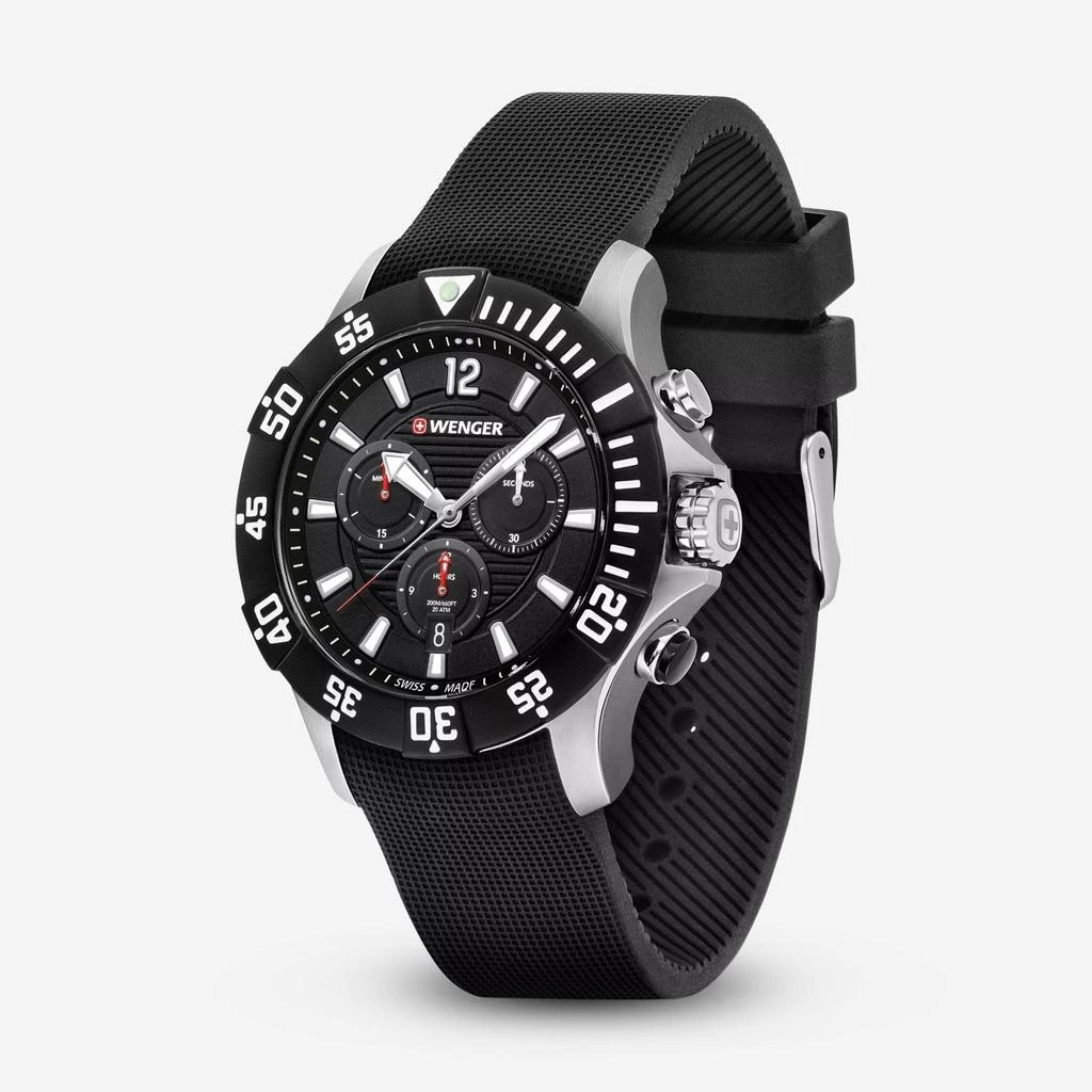 Wenger Wenger Swiss Army Seaforce Chronograph 43mm Quartz Men's Watch 01.0643.118 2