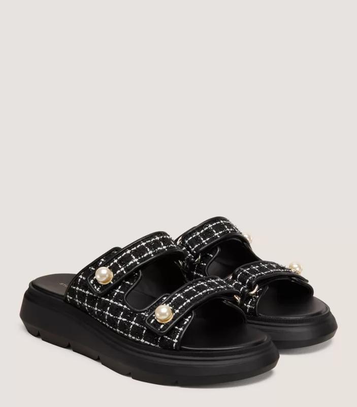 Stuart Weitzman GOLDIE SPORT SLIDE