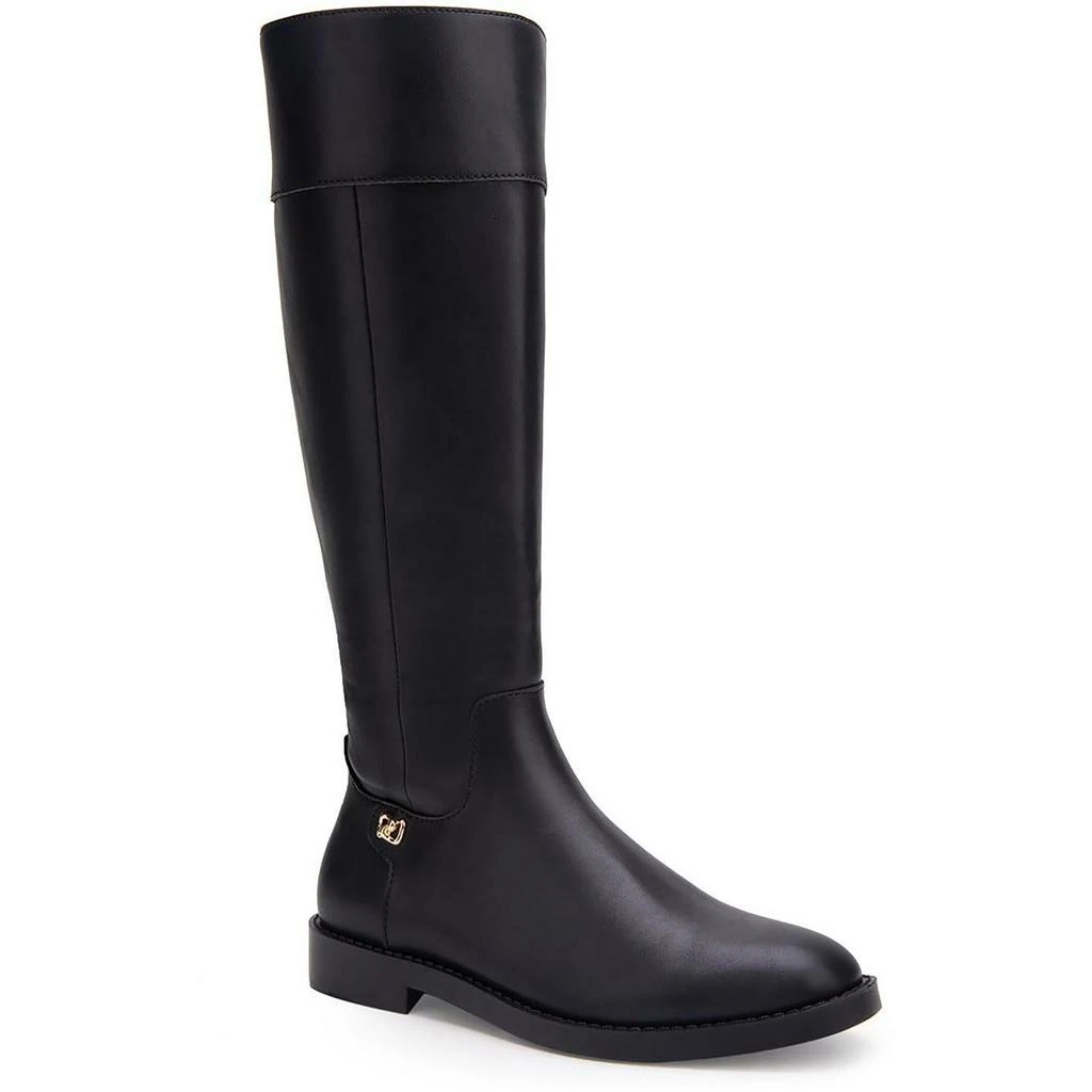 Aerosoles TABA Womens Leather Double Zipper Knee-High Boots 2