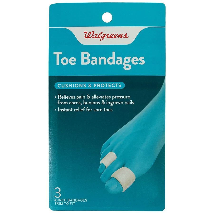 Walgreens Toe Bandages 4-Inch