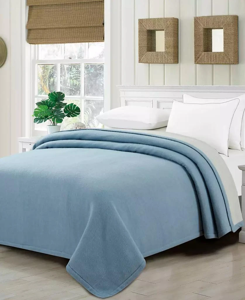 Melange Home Self Hem Merino Wool Blanket 2