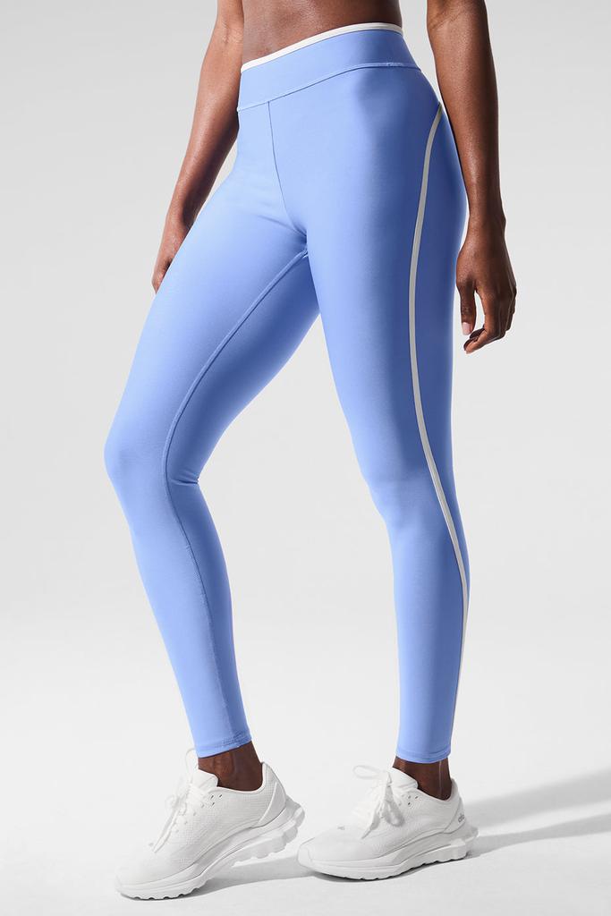 Alo Airlift High Waist Charger 7/8 Legging - Crystal Clear