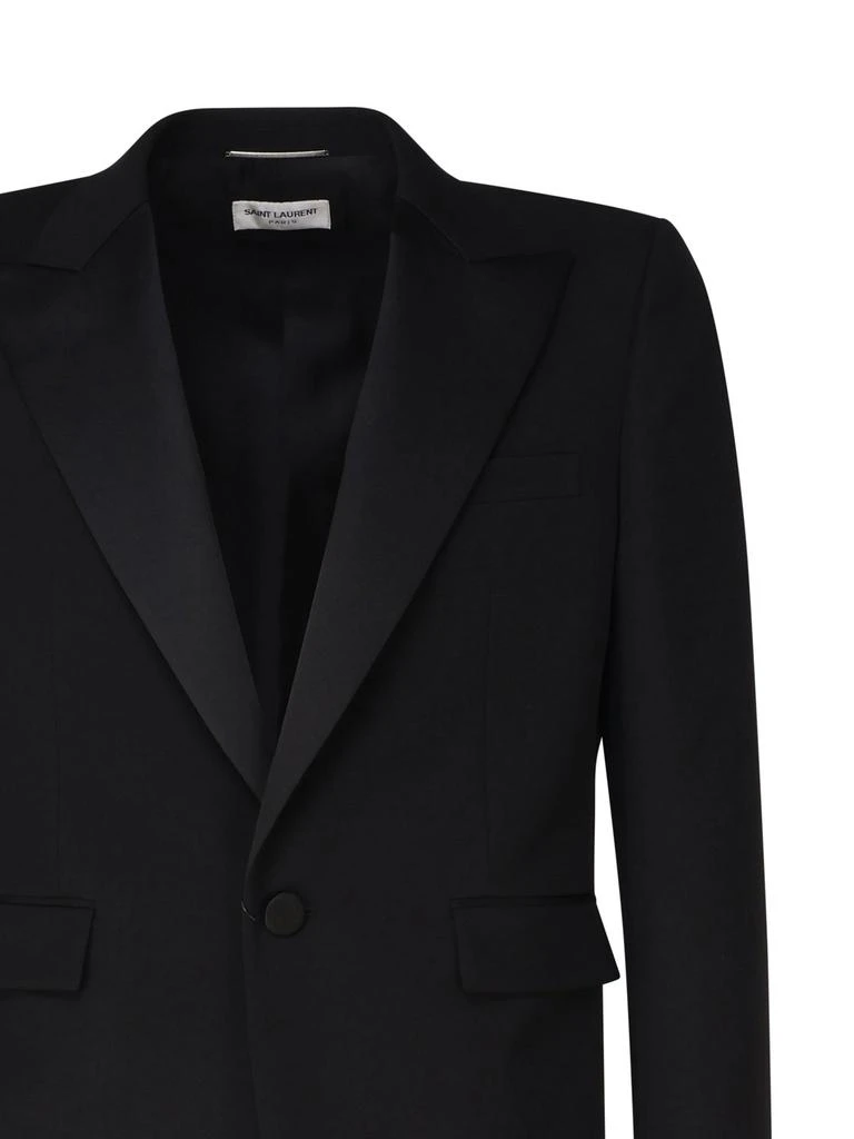 Yves Saint Laurent Saint Laurent Single-Breasted Tuxedo Jacket 3