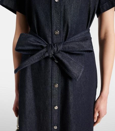 Dolce 
Gabbana Belted denim shirt dress 5