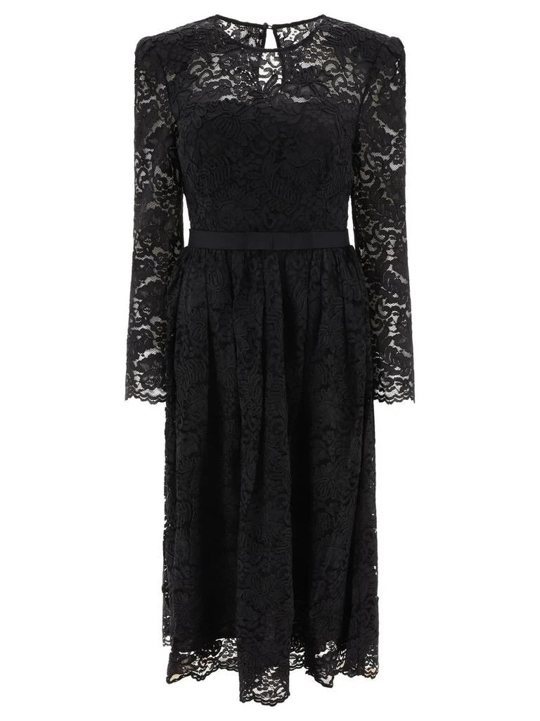 SELF-PORTRAIT SELF-PORTRAIT Cord lace midi dress 1