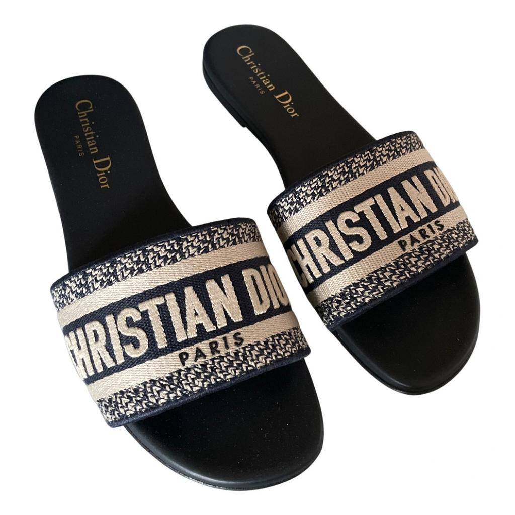 Dior Dior Dway cloth sandals