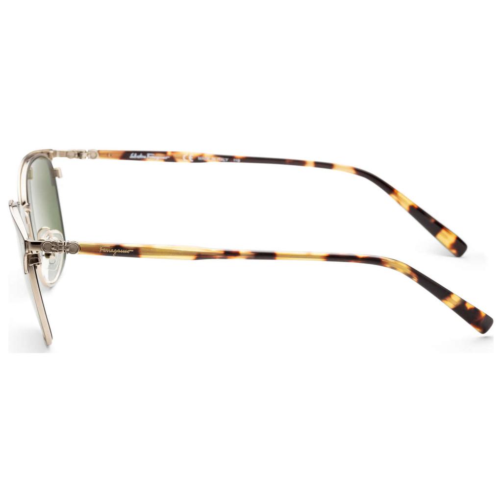Salvatore Ferragamo Ferragamo Men's Black Square Sunglasses