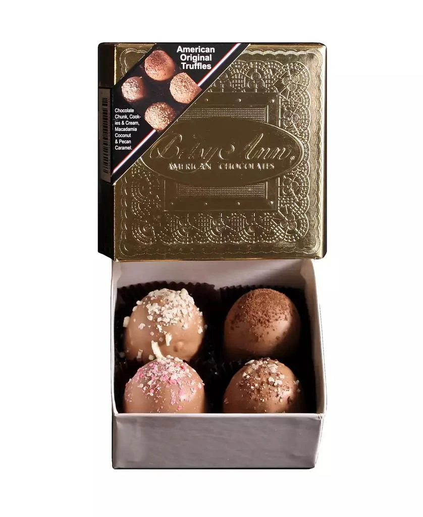 Betsy Ann Chocolates Betsy Ann 4 Piece American Truffle Chocolates Gift Set, Pack of 6 2