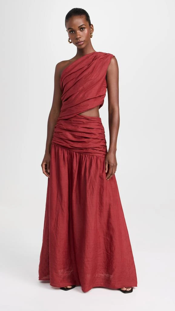 Posse Joslin One Shoulder Dress 6