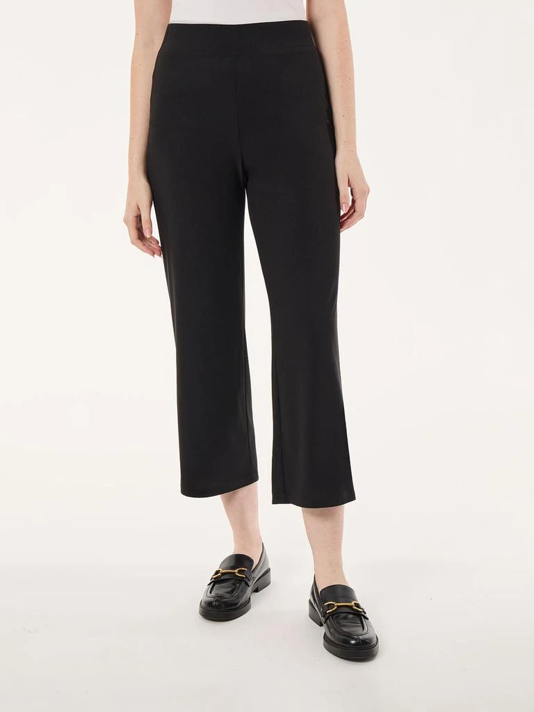 JONES NEW YORK Pull-On Cropped Wide Leg Pant, Moss Crepe 1