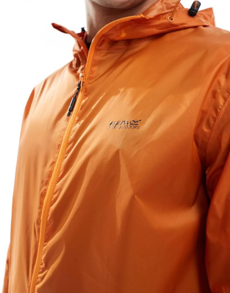 Regatta Regatta Men's Pack-It III Waterproof Jacket in Orange 3