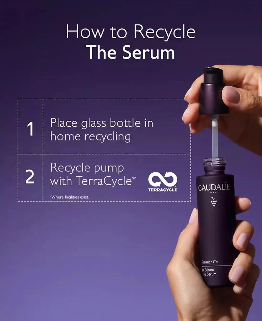 Caudalie Premier Cru The Serum With Niacinamide & Hyaluronic Acid, 1 oz. 4