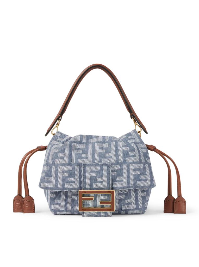 Fendi Ff Plaque Foldover-top Shoulder Bag - Bags - Compare