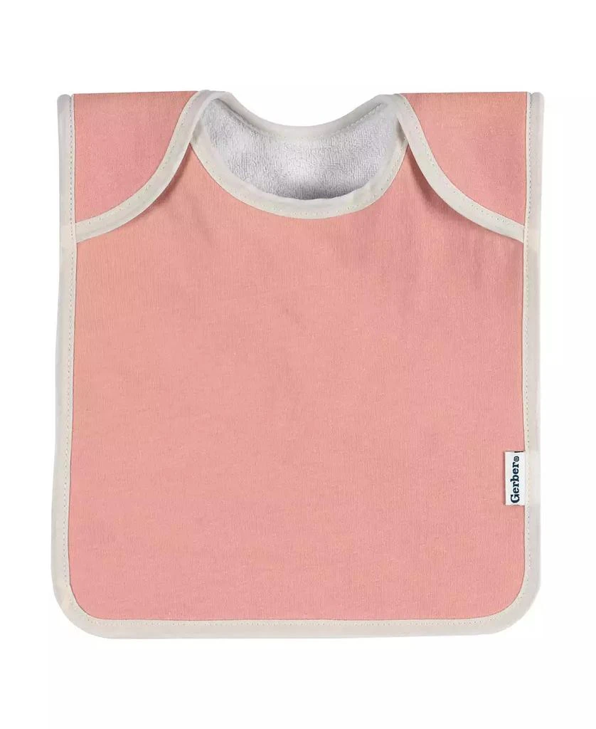 Gerber Baby Girls Multi Pink Lap Shoulder Bibs, 8 Pack 2