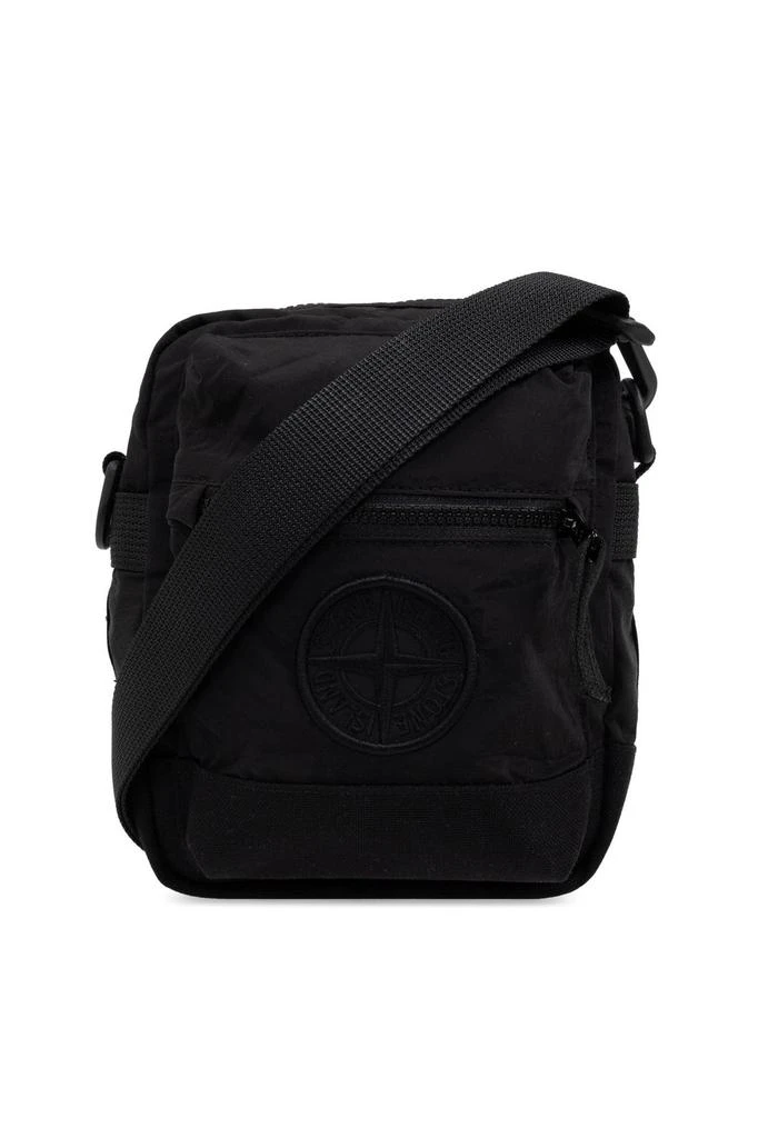 Stone Island Stone Island Compass Embroidered Small Shoulder Bag 1