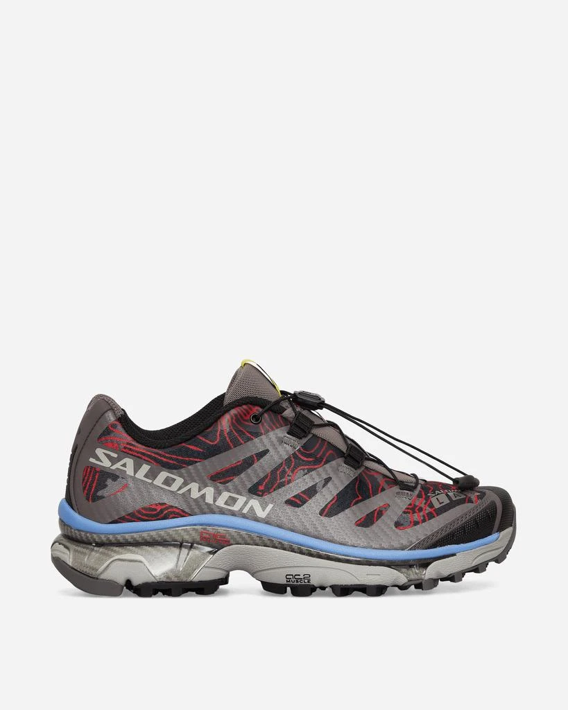 Salomon XT-4 OG Topography Sneakers Black / Plum Kitten / Blue Bonnet 1