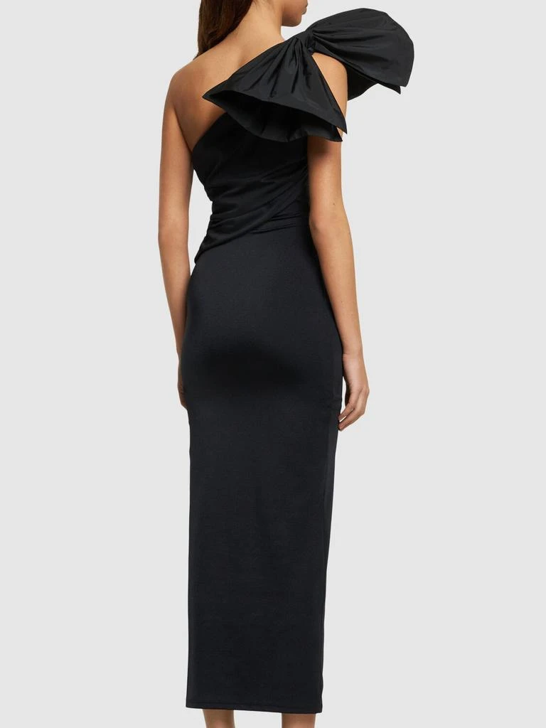Giambattista Valli Lycra One Shoulder Draped Long Dress 2