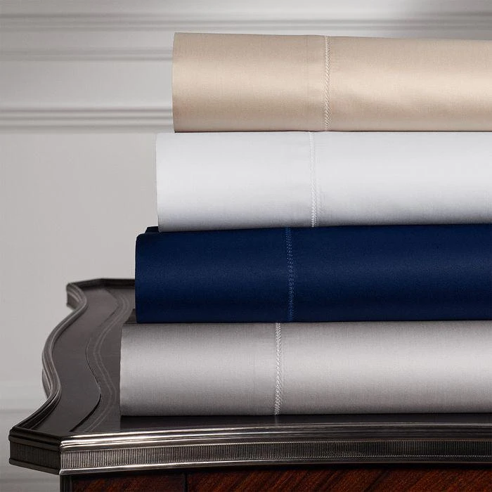 Ralph Lauren Organic Sateen Fitted Sheet, Queen 7