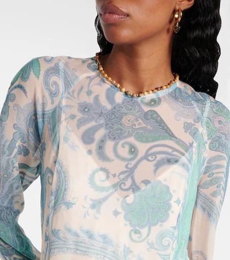 Zimmermann Illuminate beaded paisley maxi dress 4
