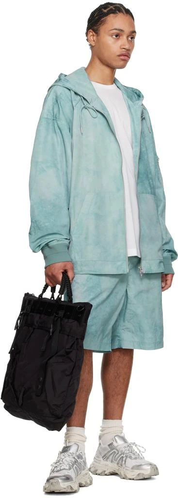 Juun.J Green Dye Shorts 4
