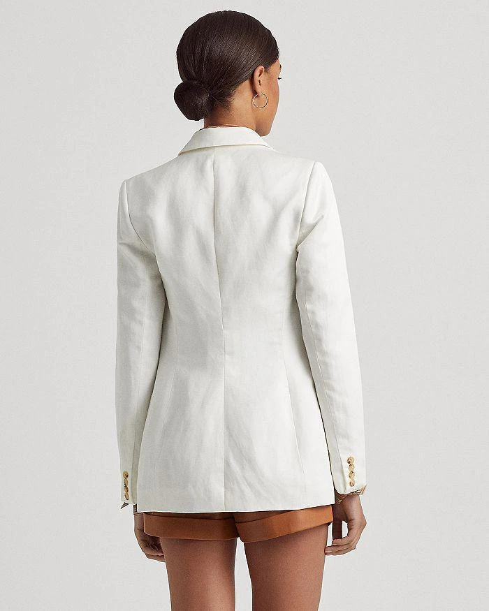 Lauren Ralph Lauren Twill Double Breasted Blazer 2