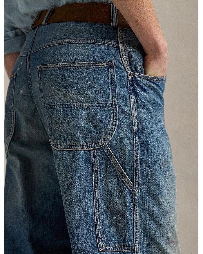 Ralph Lauren Relaxed Fit Distressed Carpenter Jeans 5