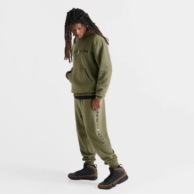 Jordan Men's Jordan Air Stretch Logo Fleece Jogger Sweatpants 2