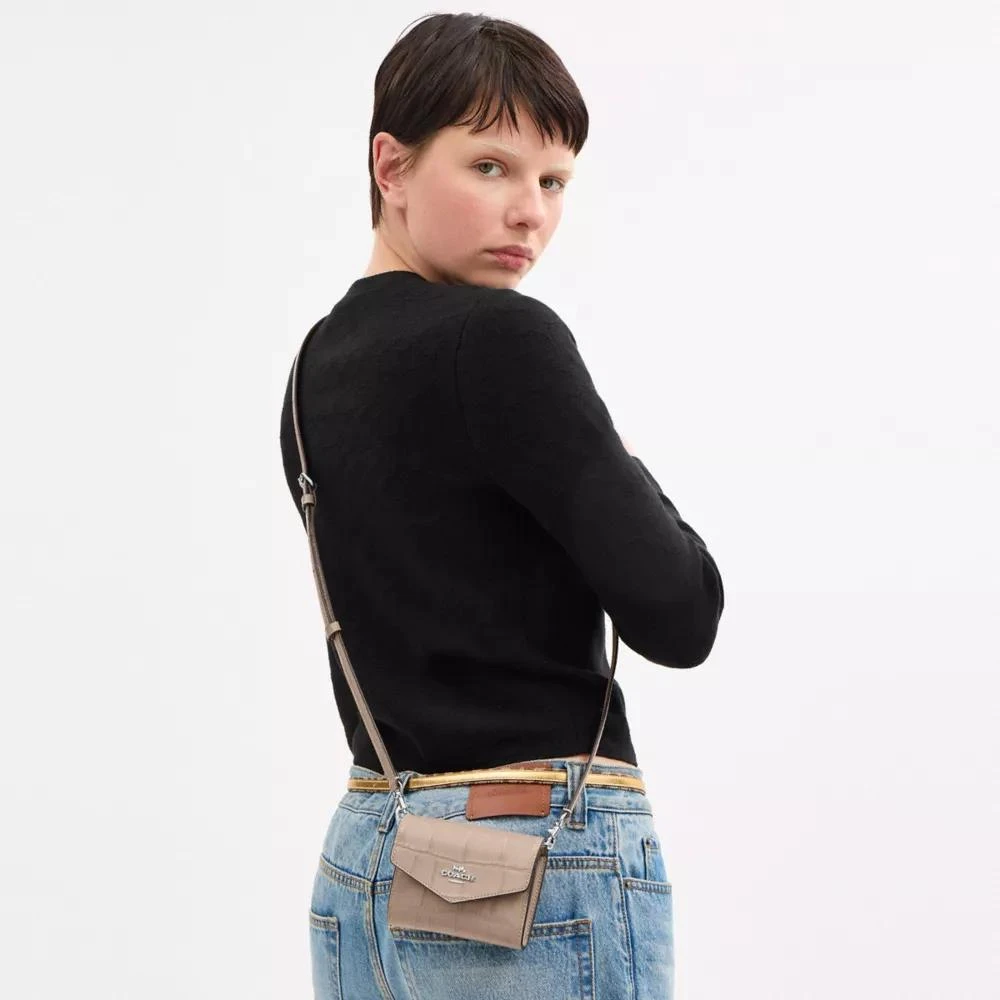 Coach Mini Envelope Wallet With Strap 5
