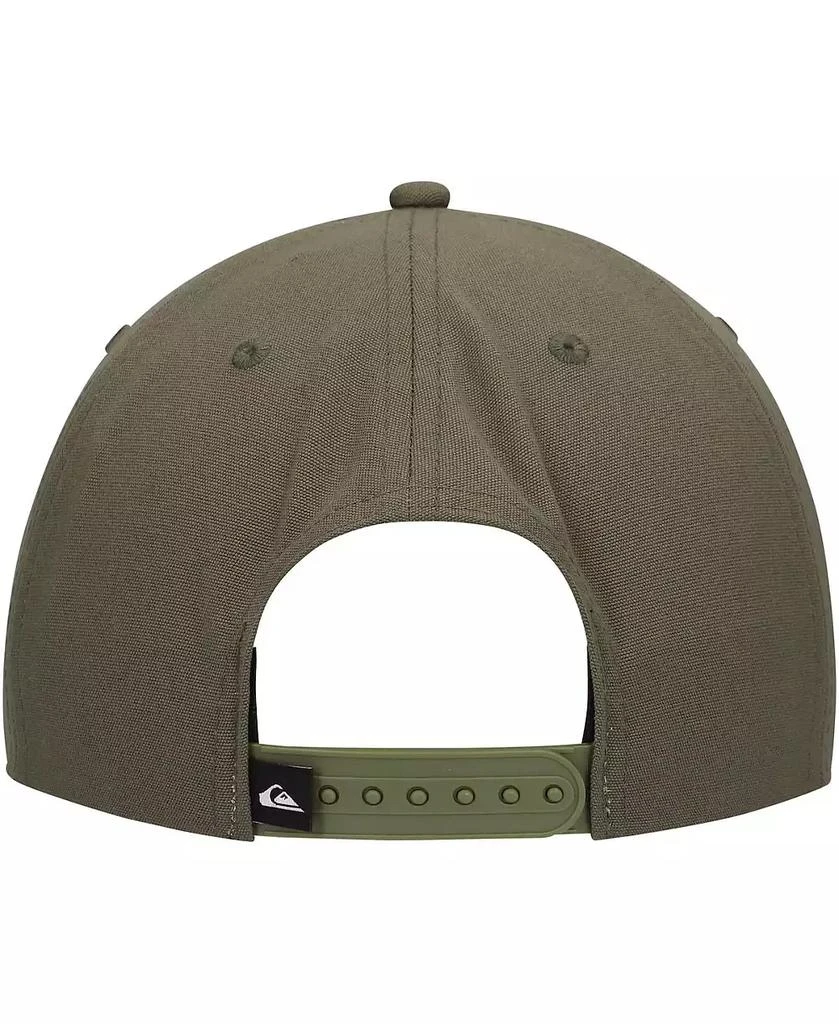 Quiksilver Men's Olive DNA Omni Snapback Hat 2