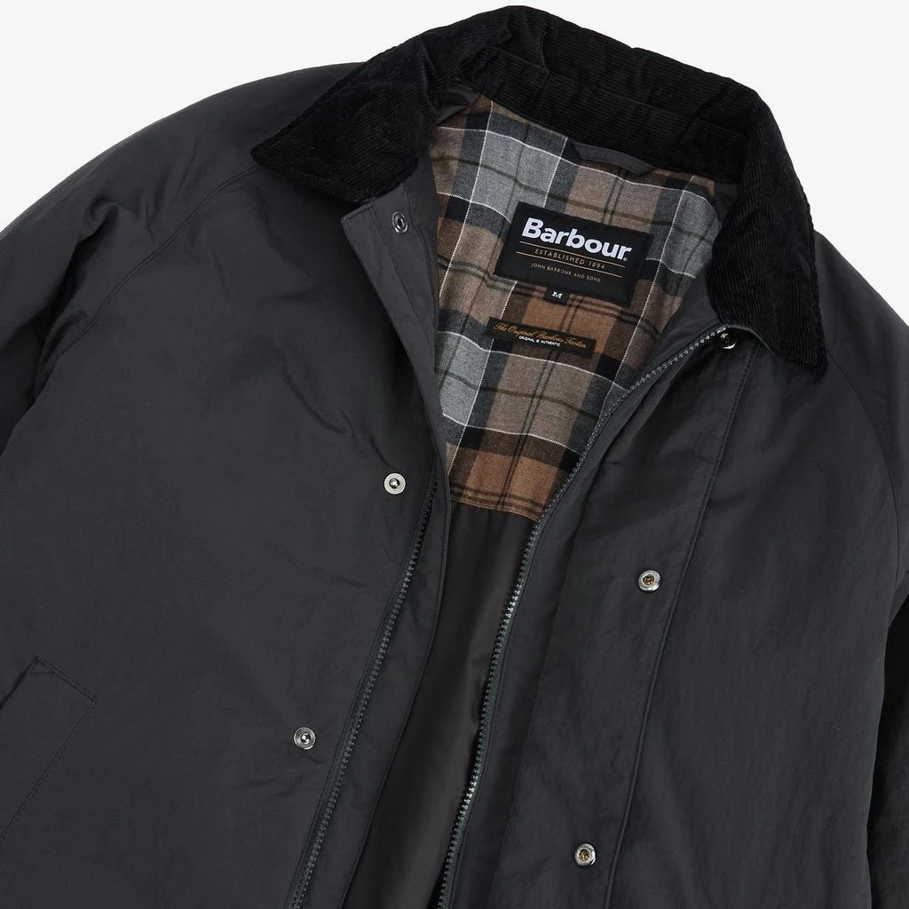Barbour Barbour Winter Wadded Showerproof Nylon Mac Coat 5