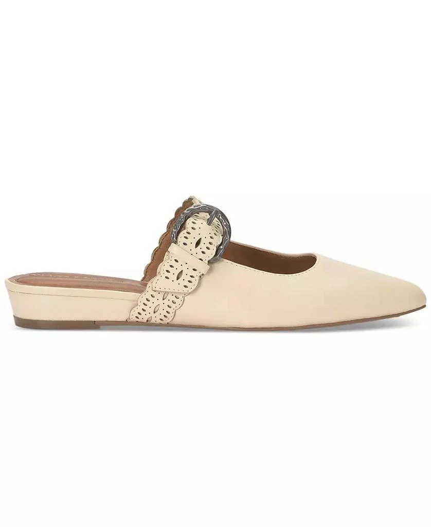 Lucky Brand Women's Nicona Eyelet Buckle Mule Flats 2