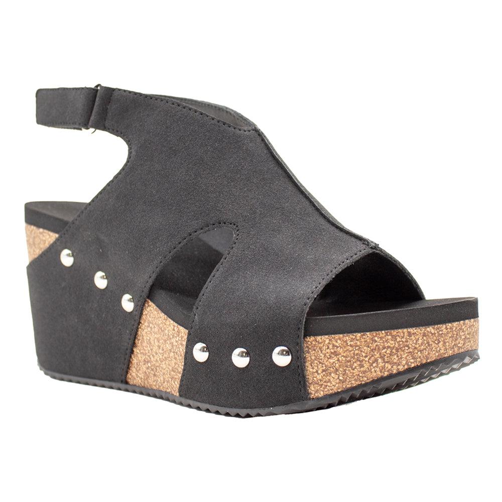 VOLATILE Beecher Sling Back Wedge Sandals