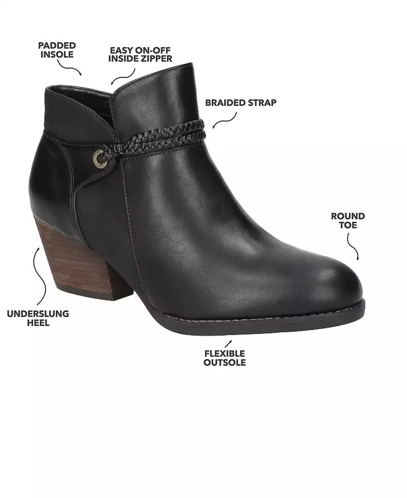 Bella Vita Women's Audrina Block Heel Booties 8