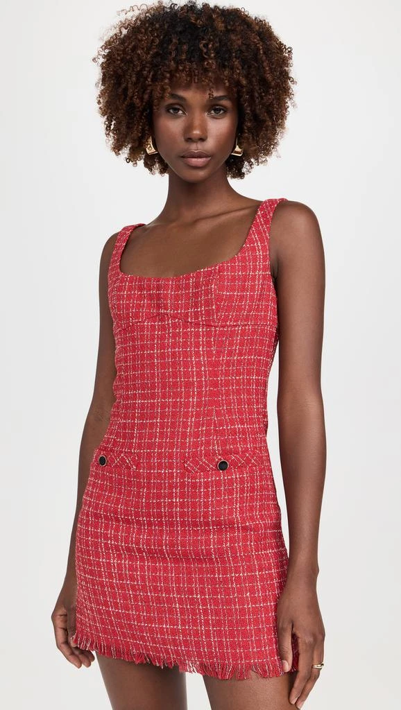 SAYLOR Velma Tweed Mini Dress 6