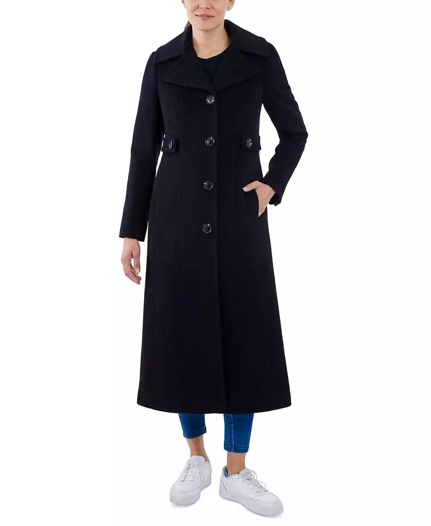 Anne Klein Women's Single-Breasted Maxi Coat, Created for Macy's 1