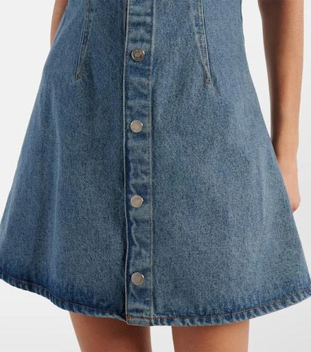 AMI Ami De Cœur denim shirt dress 5