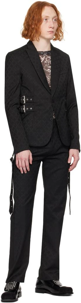 Charles Jeffrey Loverboy Black Glasgow Blazer 4