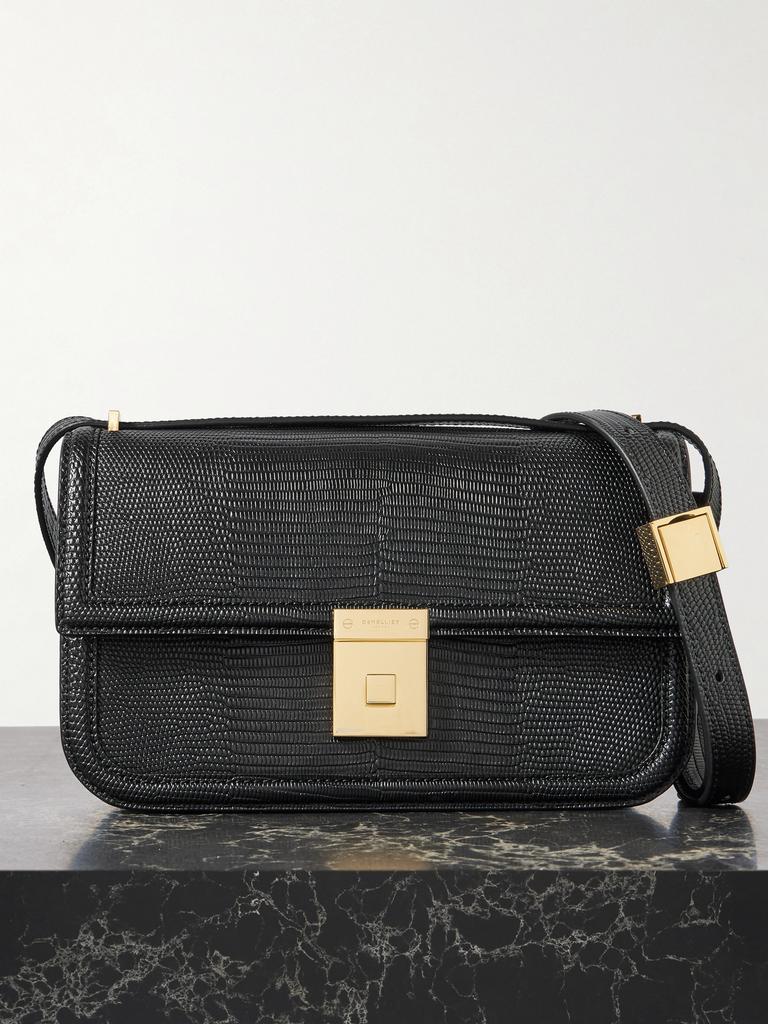 Demellier Paris leather shoulder bag - Crossbody Bags - Free