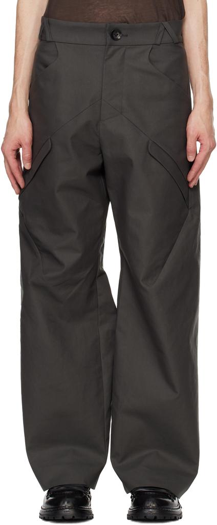 pet-tree-kor Khaki Node Cargo Pants