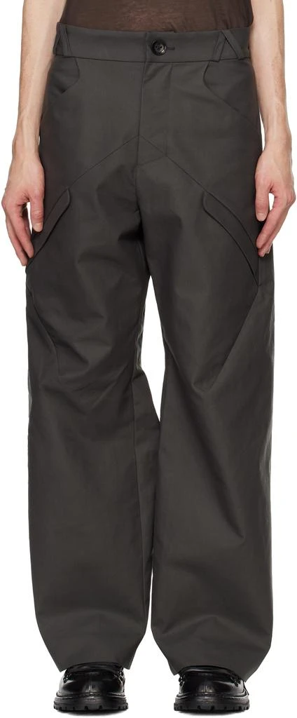 pet-tree-kor Khaki Node Cargo Pants 1