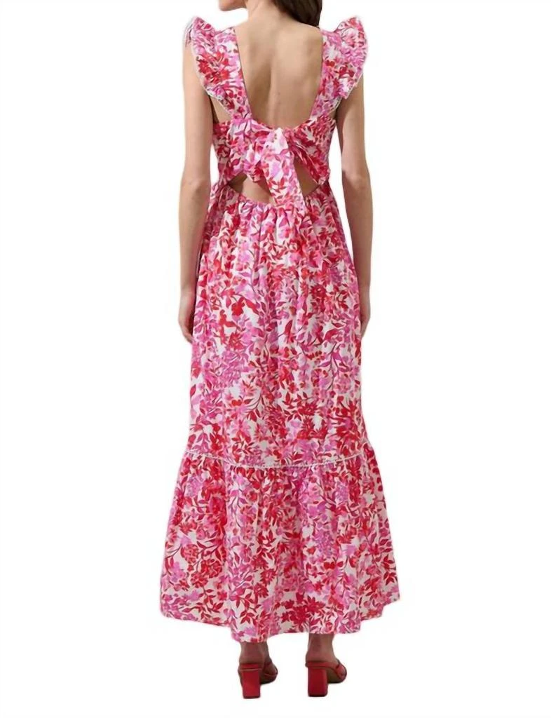 Sugarlips Sugarlips - Reidy Floral Mawar Midi Dress 3